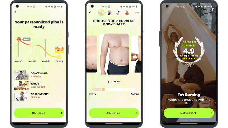 Get ripped with this app? Not really, but if you are willing to give it a go, you might shed a few pounds. Top 5 Apps of the week: Dance FitMe