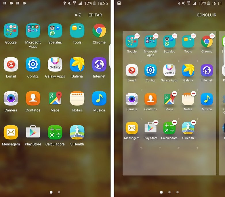 galaxy s6 edge plus editara apps