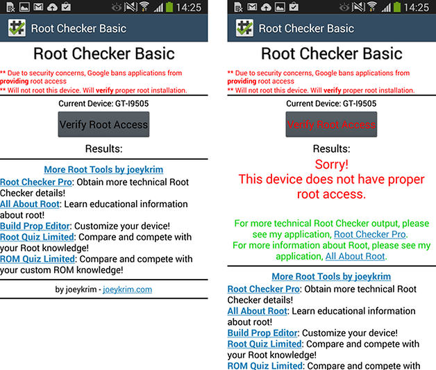 comment savoir root root 1