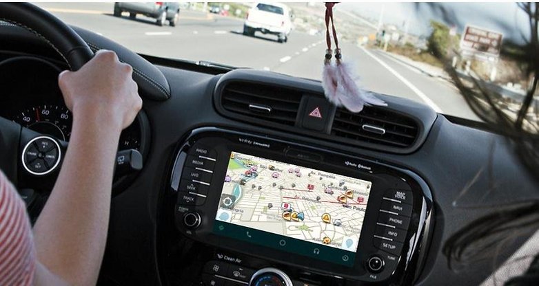 Waze android auto