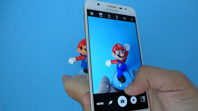 galaxy j7 prime camera test