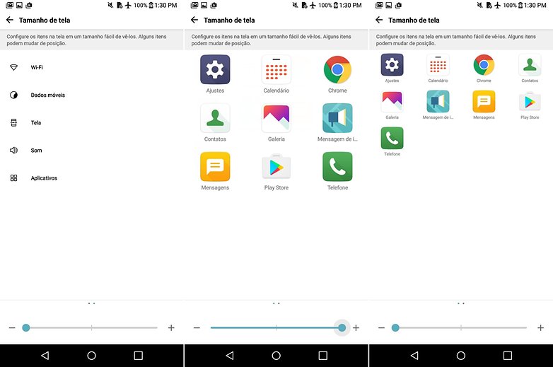 lg g6 icones size