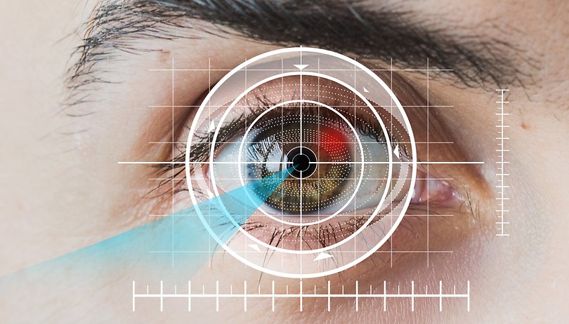 Samsung's next moves in the biometry battle could be bloody AndroidPIT eye sensor scanner
