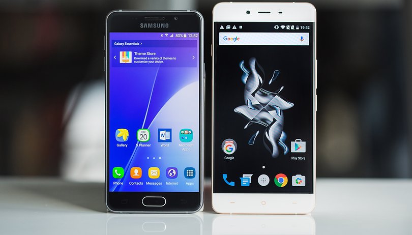Samsung Galaxy A3 2016 vs. OnePlus X: Darum sollte man zum China-Phone greifen AndroidPIT samsung galaxy a3 2016 vs oneplus x 2