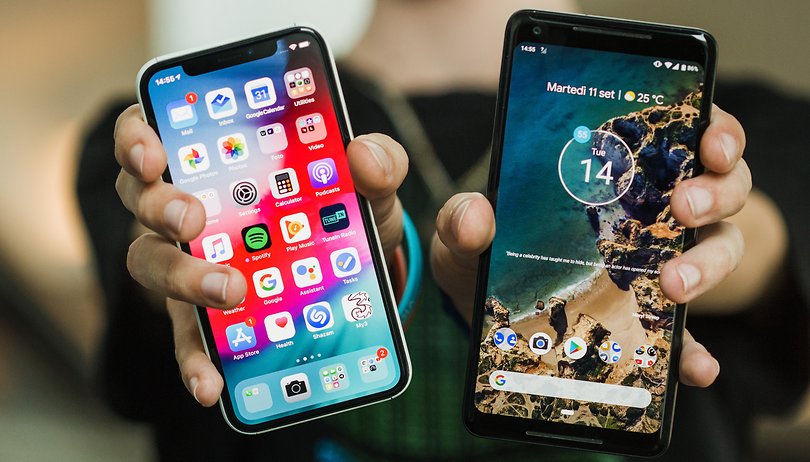 iOS 12 vs. Android Pie: o meu é mais inteligente AndroidPIT ios vs android 0121
