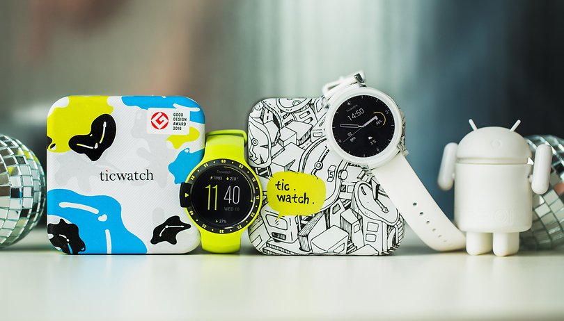 Ticwatch S ed E recensione: perché chiedere di più? AndroidPIT ticwatch e ticwatch s smartwatch android wear wearables 8083