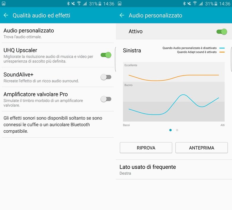 Galaxy S6 edge Plus audio