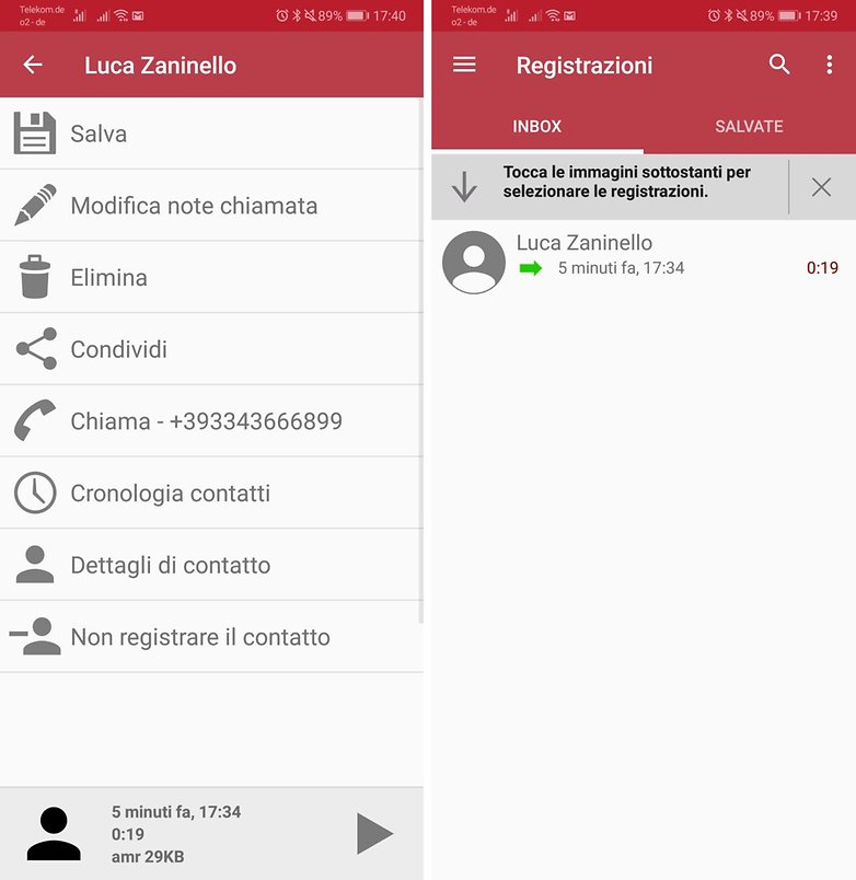 registro chiamate 4