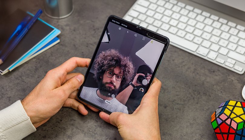 Samsung pourrait lancer un Galaxy Fold Lite "abordable" en 2021 AndroidPIT samsung galaxy fold test foto 38