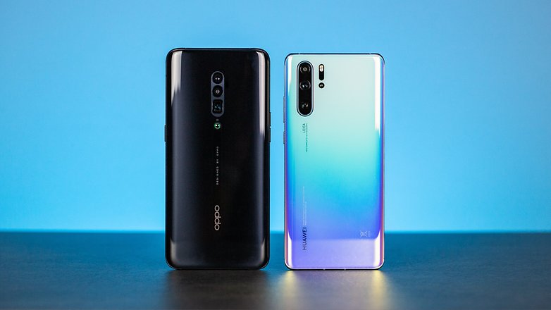 AndroidPIT huawei p30 pro vs oppo reno 10x zoom blue