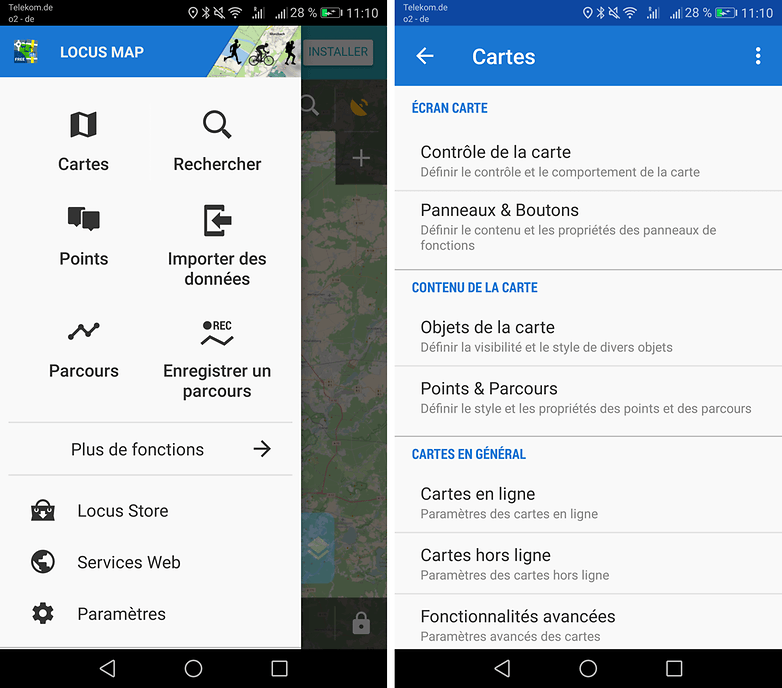 androidpit FR locus map