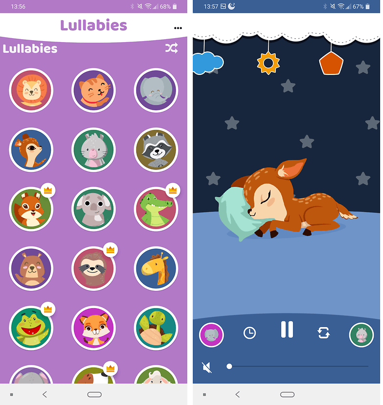 androidpit berceuse bebes