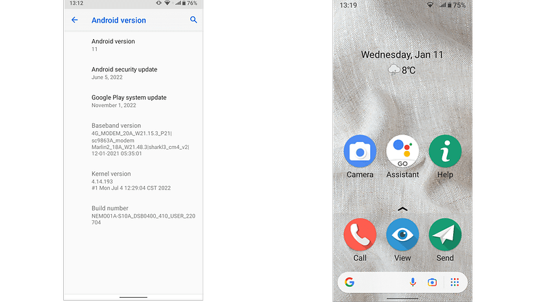 Das Doro 8100 gehört zu eines der günstigsten Senioren-Smartphones Senioren-Handy Doro 8100