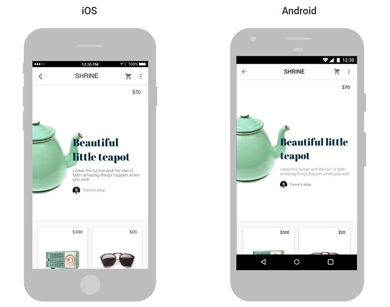 fuchsia flutter android ios