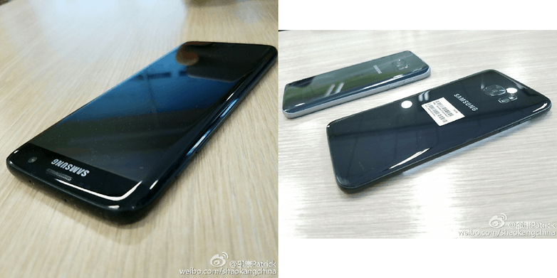samsung galaxy s7 edge glossy black leak