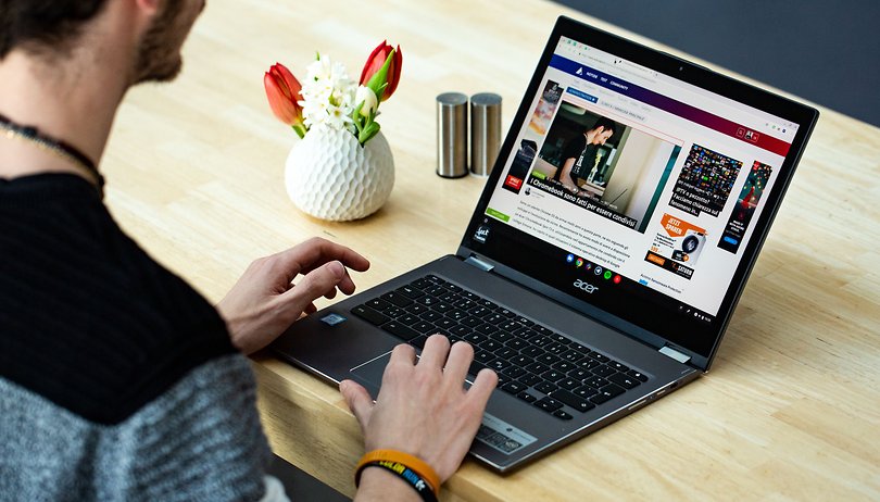Voici la liste de tous les raccourcis de Chrome OS (notamment celui pour faire des screenshots) AndroidPIT Acer Chromebook Spin 13 general use