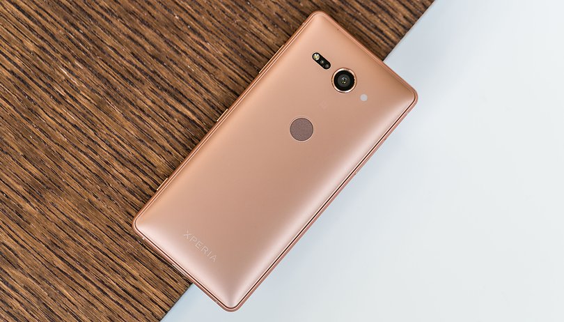 AndroidPIT sony xperia xz2 compact back u5d