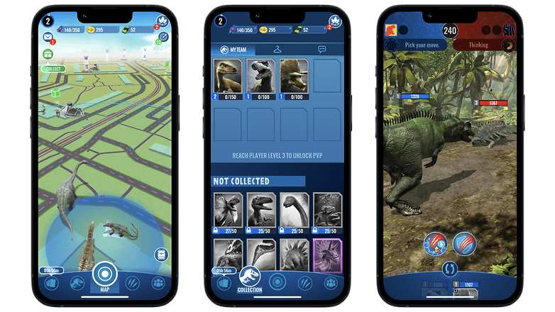 Dinos et routes goudronnées, une combinaison inhabituelle mais très amusante Jurassic World Alive captures d'écran