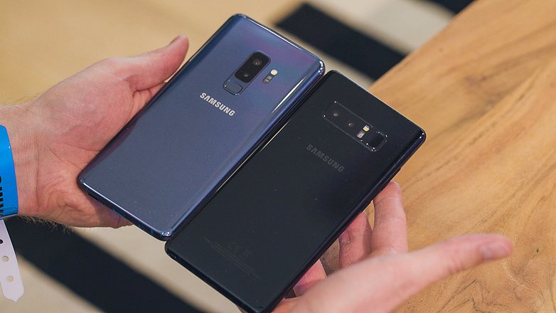 samsung galaxy s9 plus vs note 8 c2vx