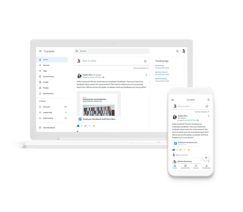 g suite google currents