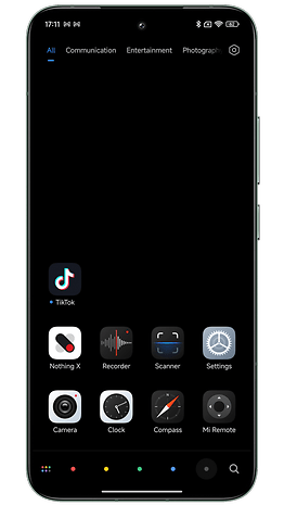Capture d'écran de Xiaomi HyperOS