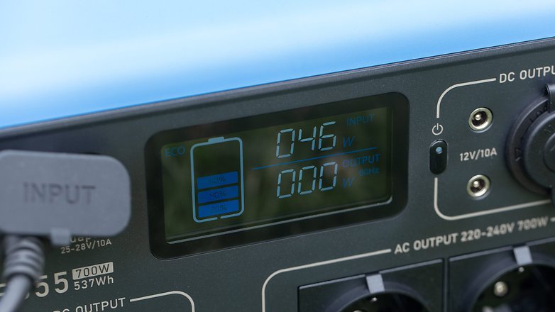 Bluetti EB55 Display Bluetti EB55 Display