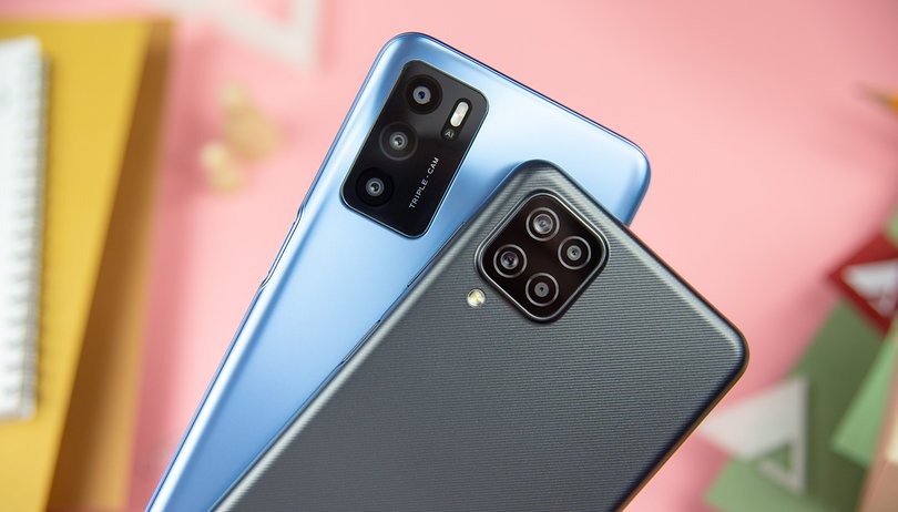 Faster cheap phones: Galaxy A14 and M14 spotted with a new Exynos chip NextPit Samsung Galaxy A12 vs Oppo A16s Back Cameras