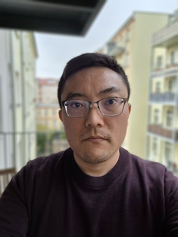 Samsung Galaxy A55: Selfie ultra-grand angle - Mode portrait