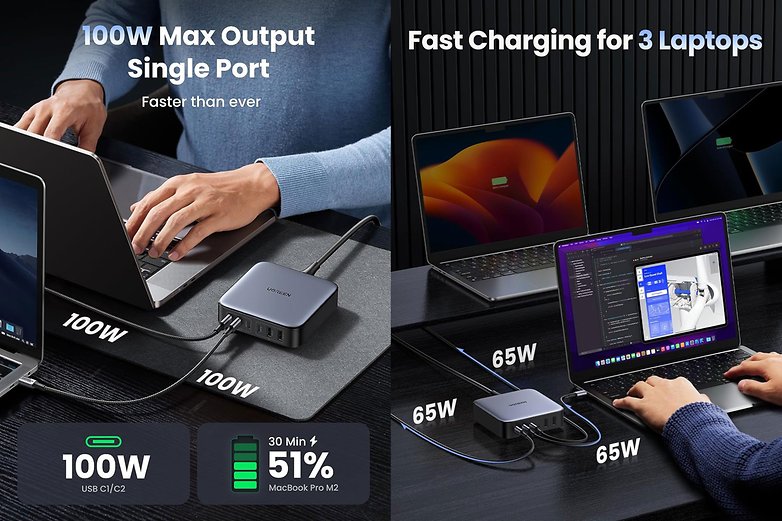 UGreen Nexode 200W charger highlights UGreen Nexode 200W charger highlights