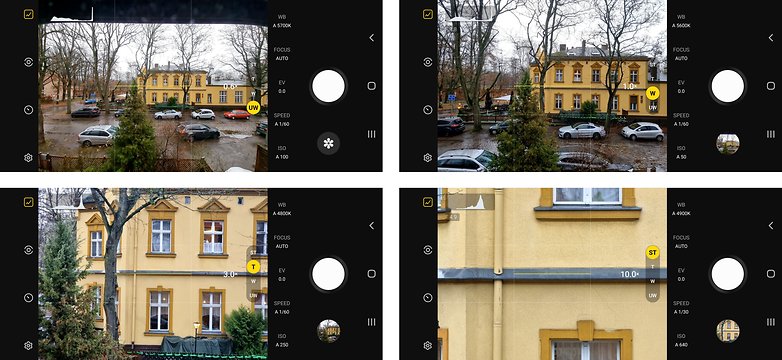 L'interface de l'application Expert RAW Expert RAW
