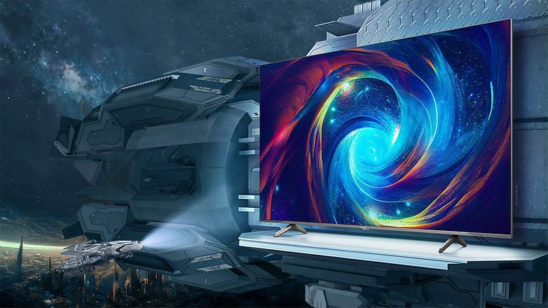 Hisense E7KQ Pro im Weltall Hisense E7KQ Pro im Weltall