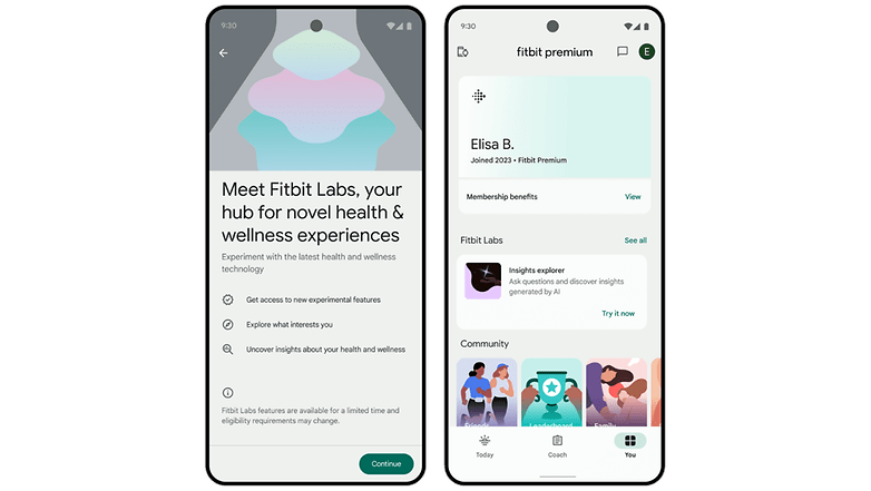 Google Fit Labs Screenshot Google Fit Labs Screenshot