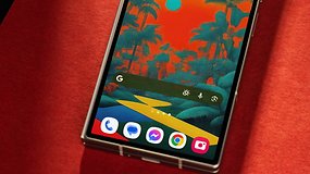 Google Search widget on the Samsung Galaxy Z Fold 6